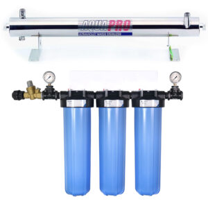 AlkaWay Whole House – 3 Stage UV Value Safe House Water Filter | Elements4Life