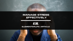 Manage Stress Effectively