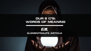 Our 6 C's: Words of Distinction